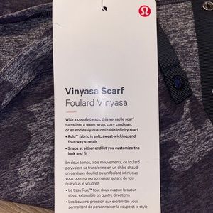 LuLuLemon Vinyasa Scarf